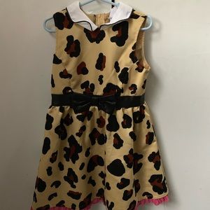 🐆GIRLS leopard dress w/ leggings